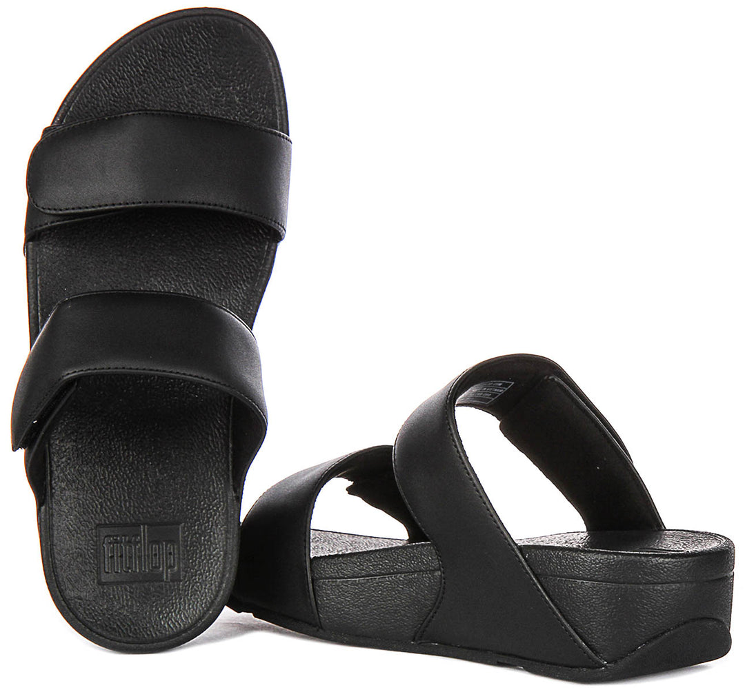 Fitflop Lulu Adjustable In Black For Women