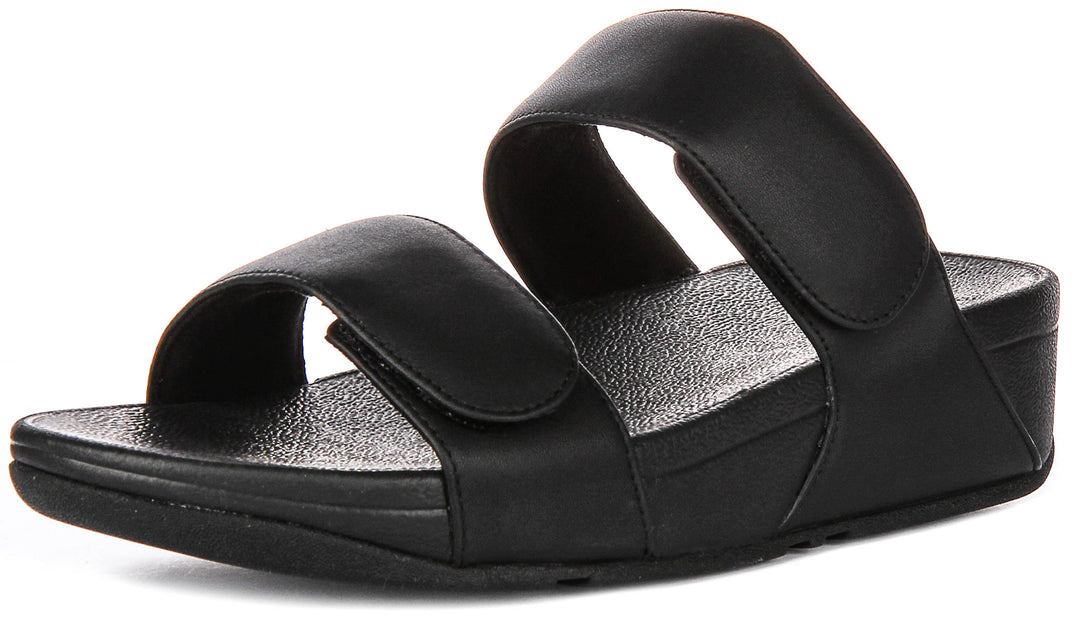 Fitflop Lulu Adjustable In Black For Women