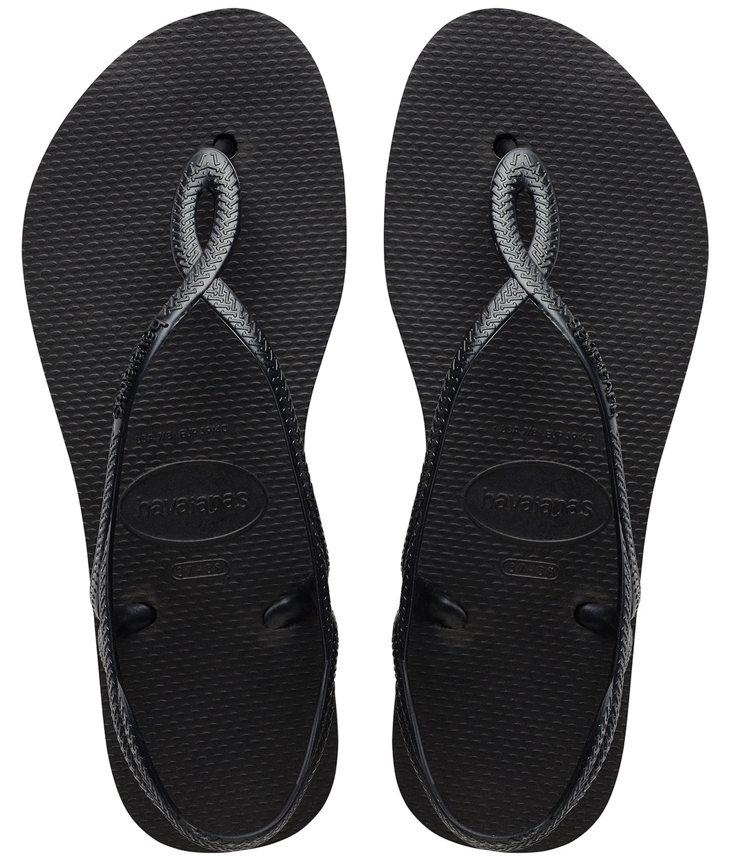 Havaianas Luna Premium Flatform In Black For Women