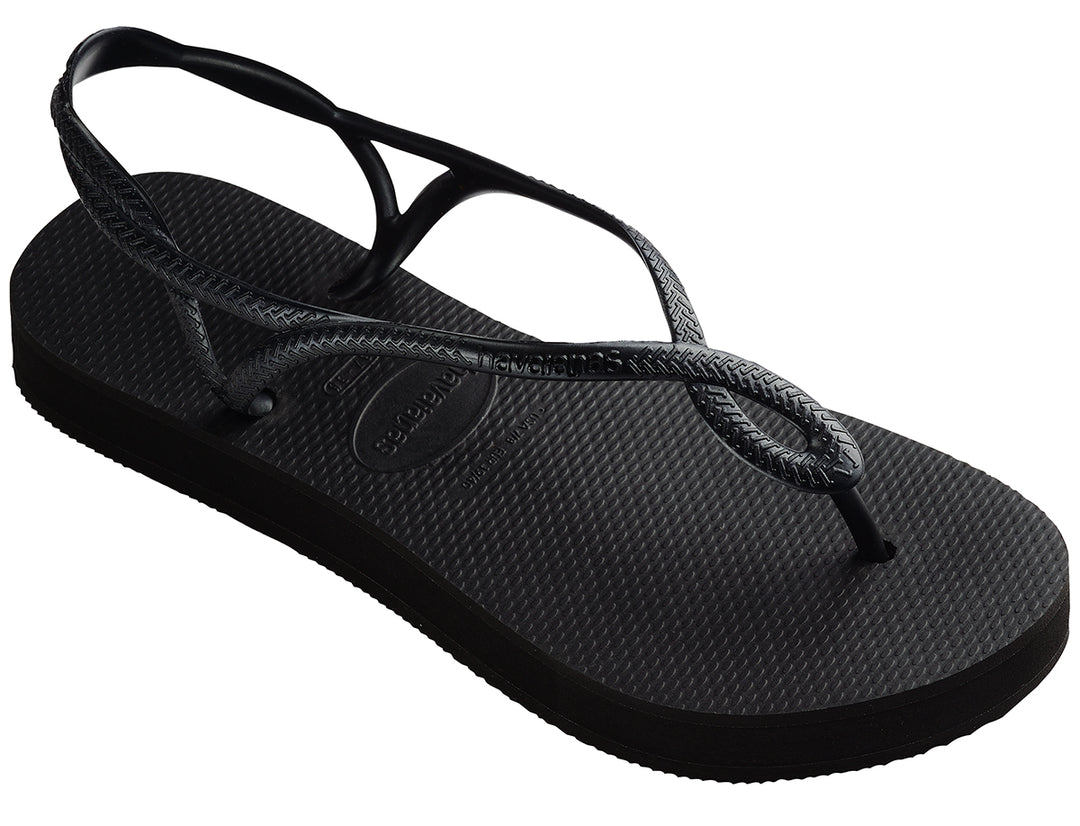 Havaianas Luna Premium Flatform In Black For Women