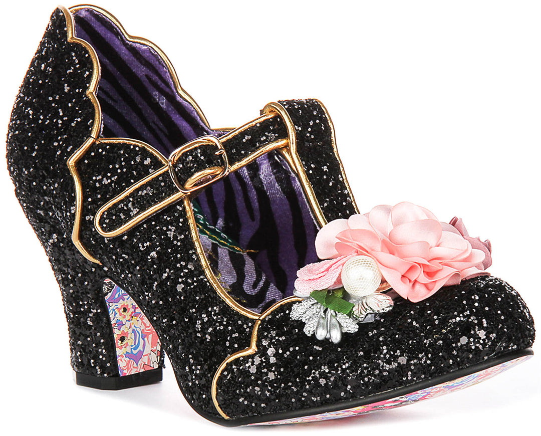 Irregular Choice Carriage Ride In Black For Women