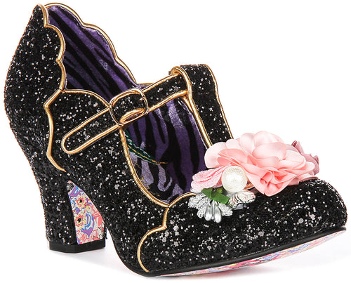 Irregular Choice Carriage Ride In Black For Women