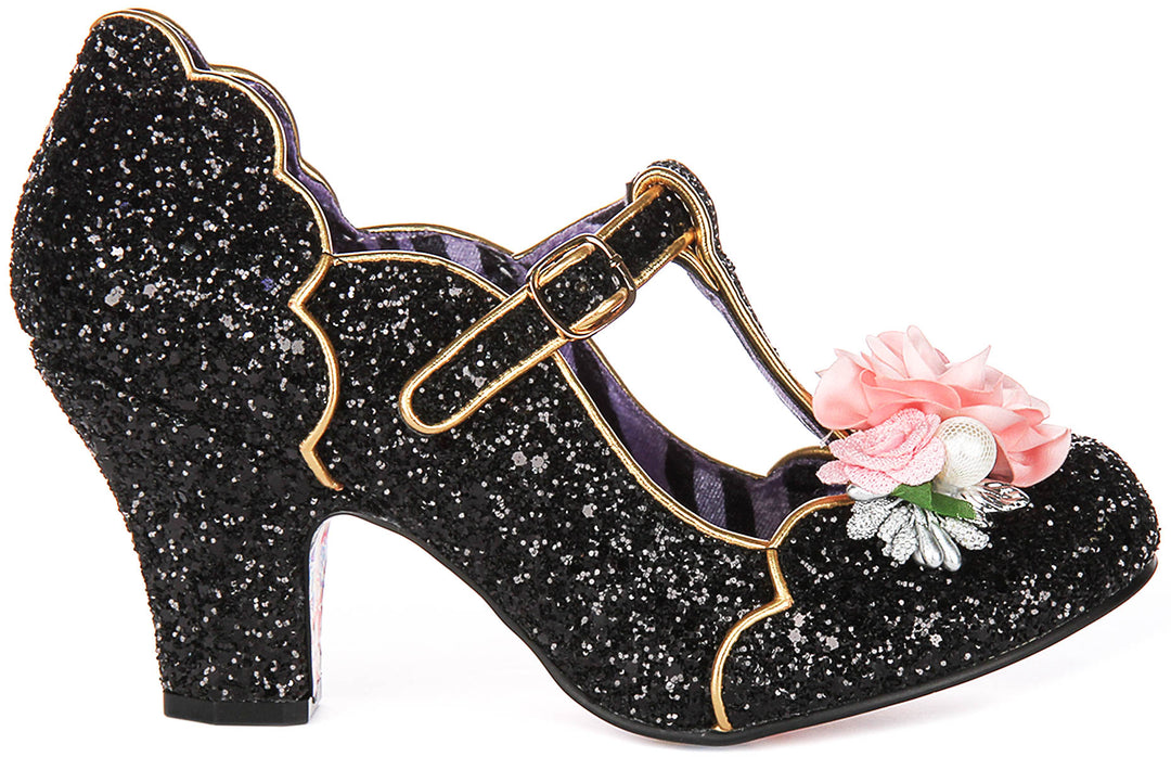 Irregular Choice Carriage Ride In Black For Women