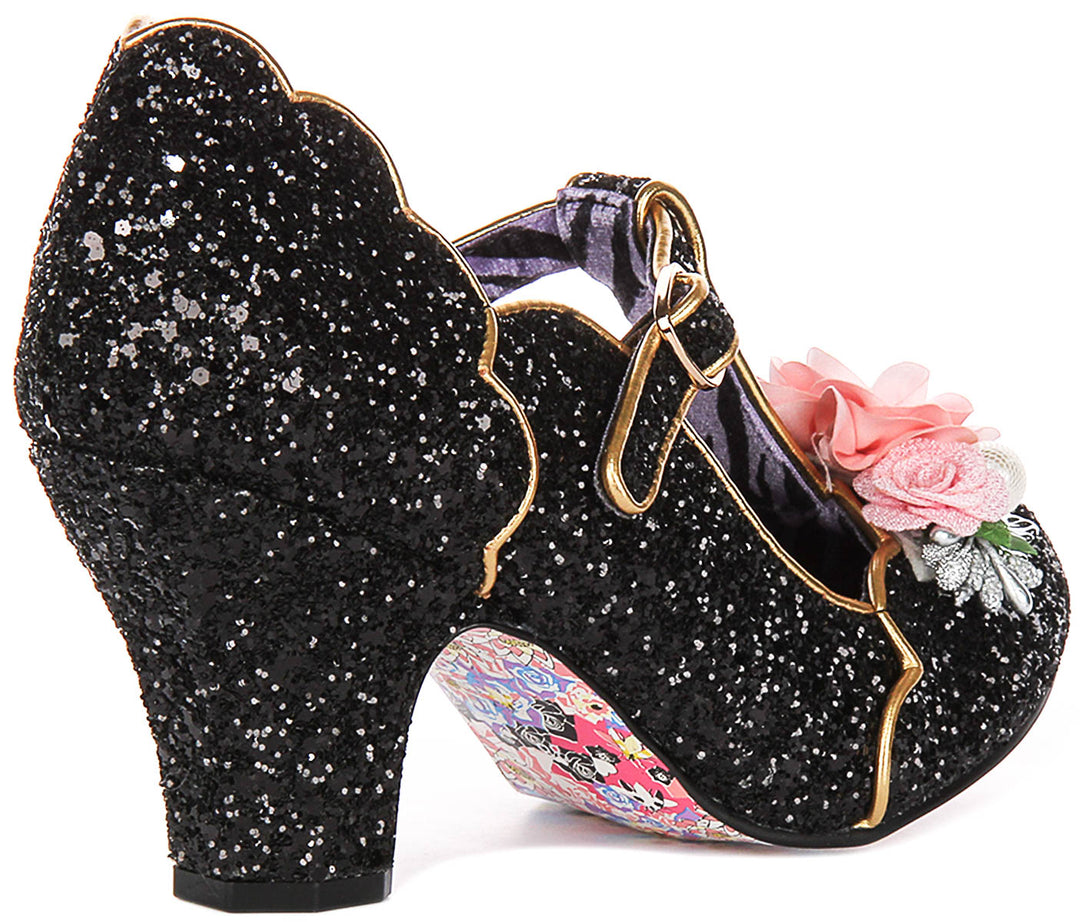Irregular Choice Carriage Ride In Black For Women