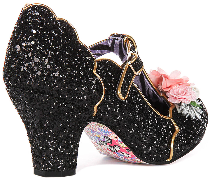 Irregular Choice Carriage Ride In Black For Women