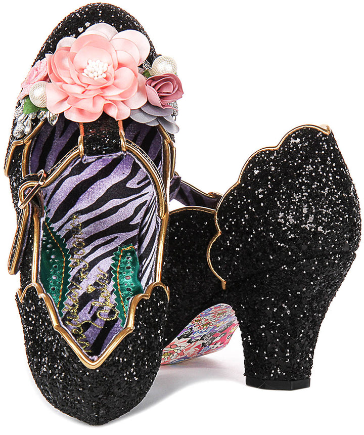 Irregular Choice Carriage Ride In Black For Women