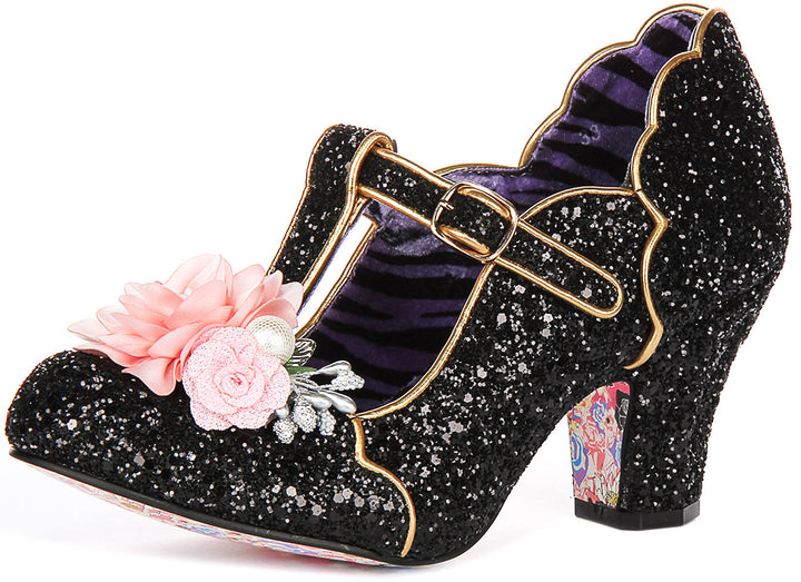 Irregular Choice Carriage Ride In Black For Women