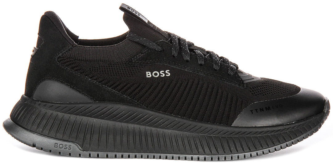 Boss Ttnm Evo Slon In Black For Men