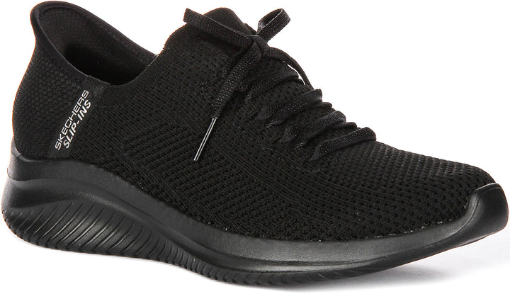 Skechers Ultra Flex 3.0 In Black For Women