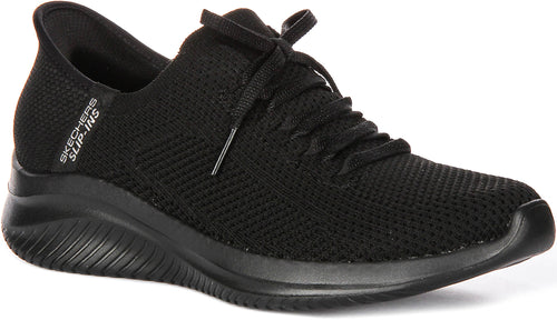 Skechers Ultra Flex 3.0 In Black For Women