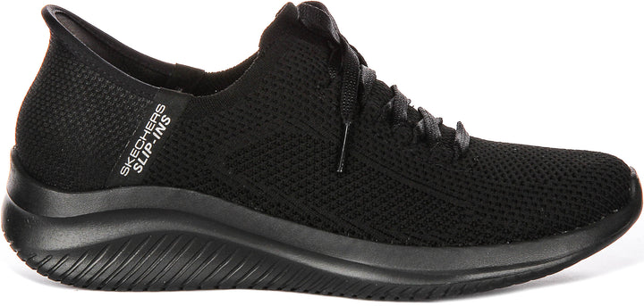 Skechers Ultra Flex 3.0 In Black For Women