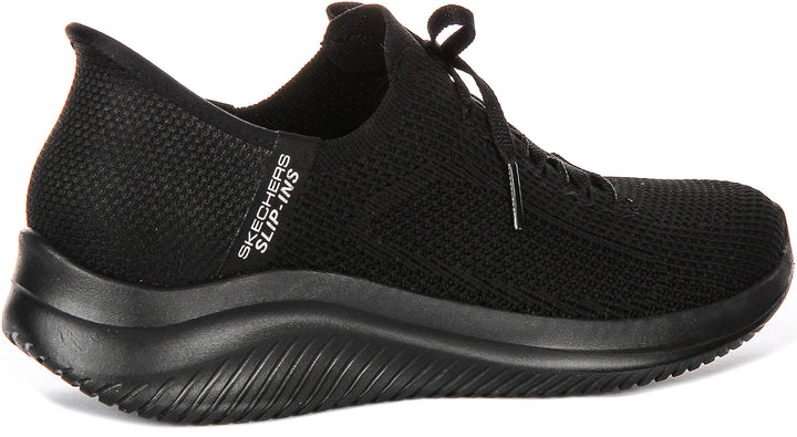 Skechers Ultra Flex 3.0 In Black For Women