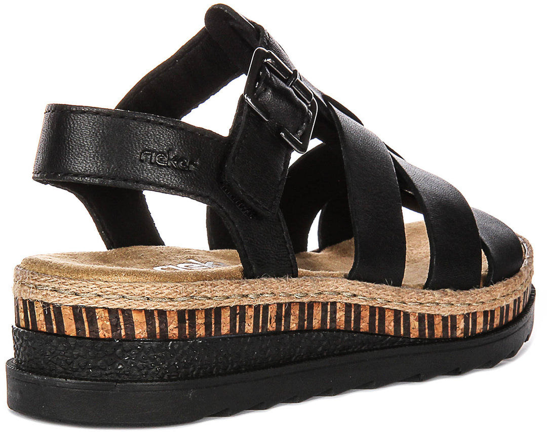 Rieker V7904-00 In Black For Women