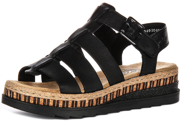 Rieker V7904-00 In Black For Women