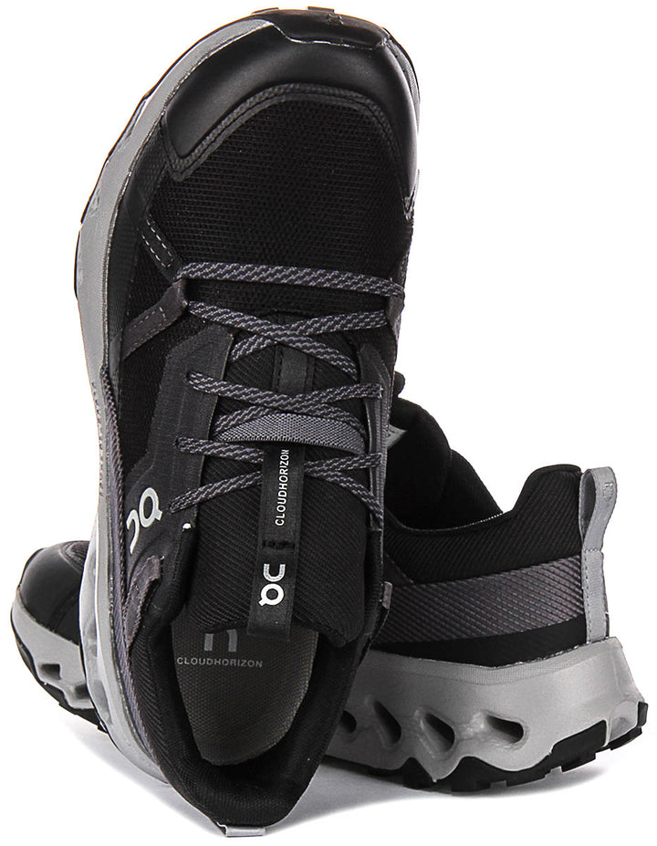 On Running Cloudhorizon In Black For Women