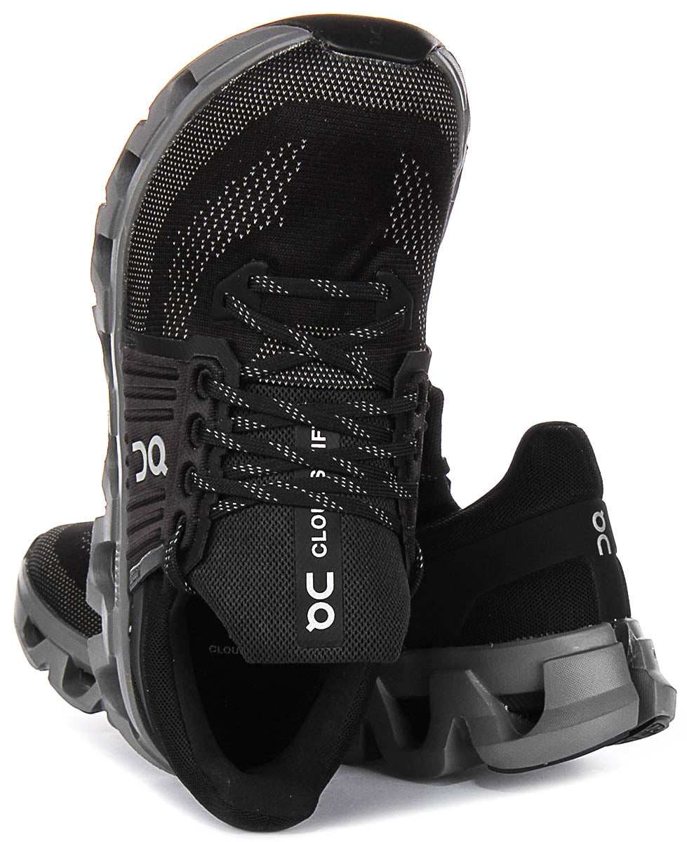 On Running Cloudswift Ad In Black For Mens Cushion Road