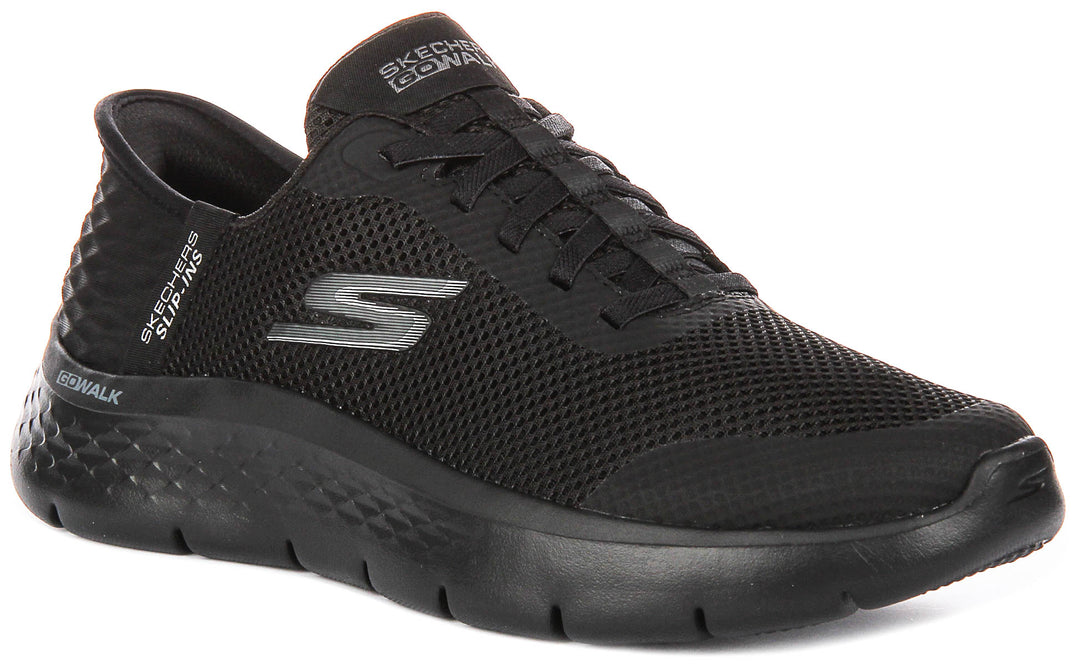 Skechers Go Walk Flex Grand Entry In Black For Women