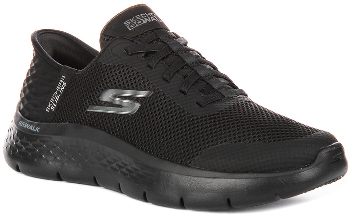 Skechers Go Walk Flex Grand Entry In Black For Women
