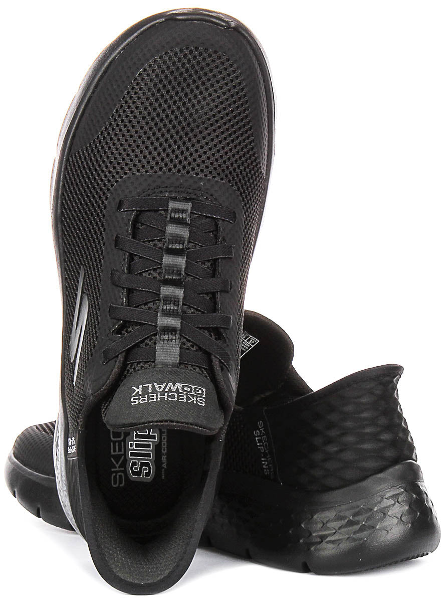 Skechers Go Walk Flex Grand Entry In Black For Women