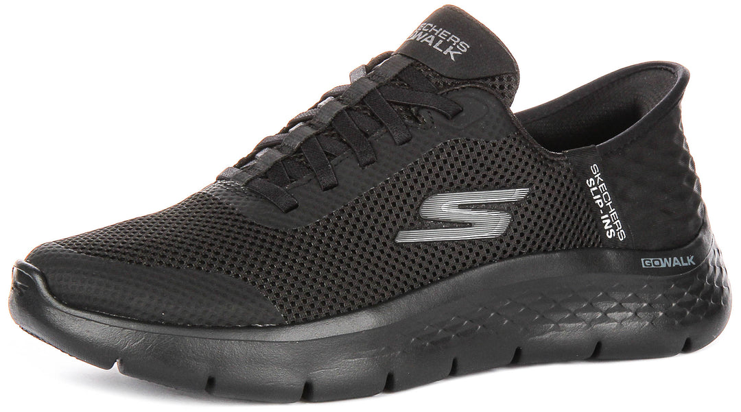 Skechers Go Walk Flex Grand Entry In Black For Women