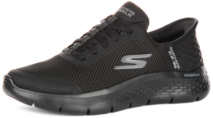 Skechers Go Walk Flex Grand Entry In Black For Women