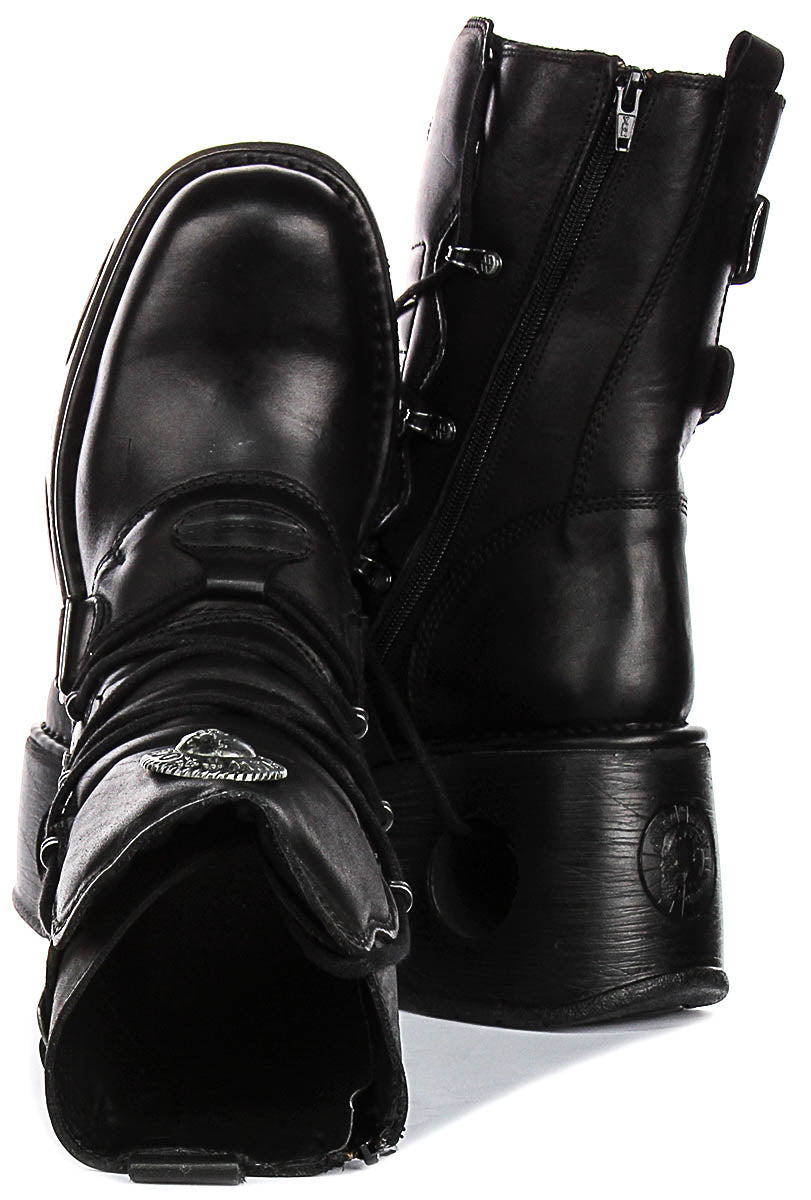 New Rock 373 Neptuno New In Black