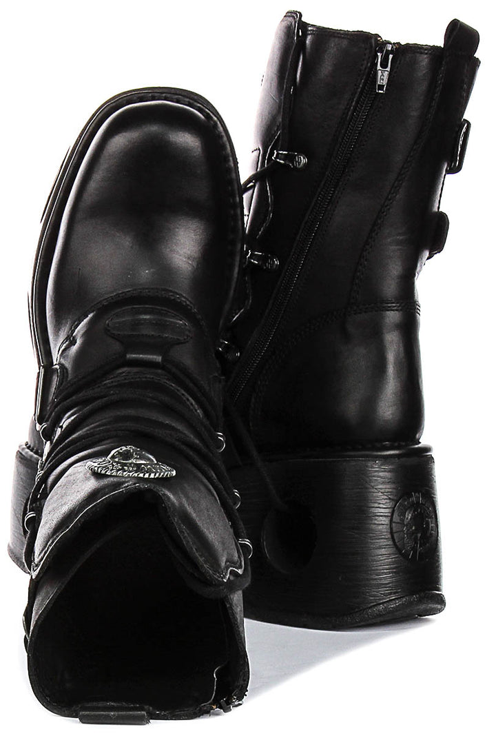 New Rock 373 Neptuno New In Black