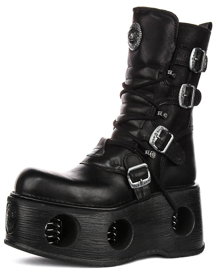 New Rock 373 Neptuno New In Black
