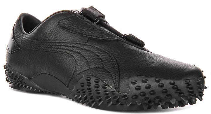 Puma Mostro Leather In Black