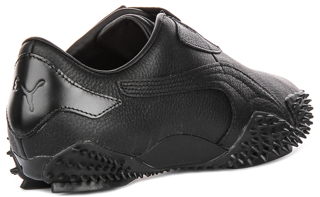 Puma Mostro Leather In Black