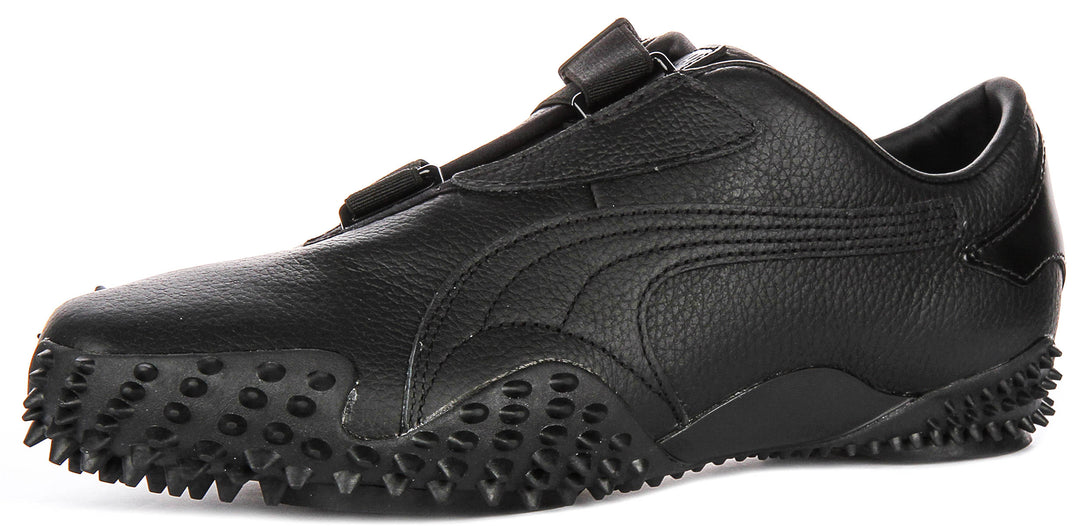Puma Mostro Leather In Black