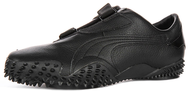 Puma Mostro Leather In Black