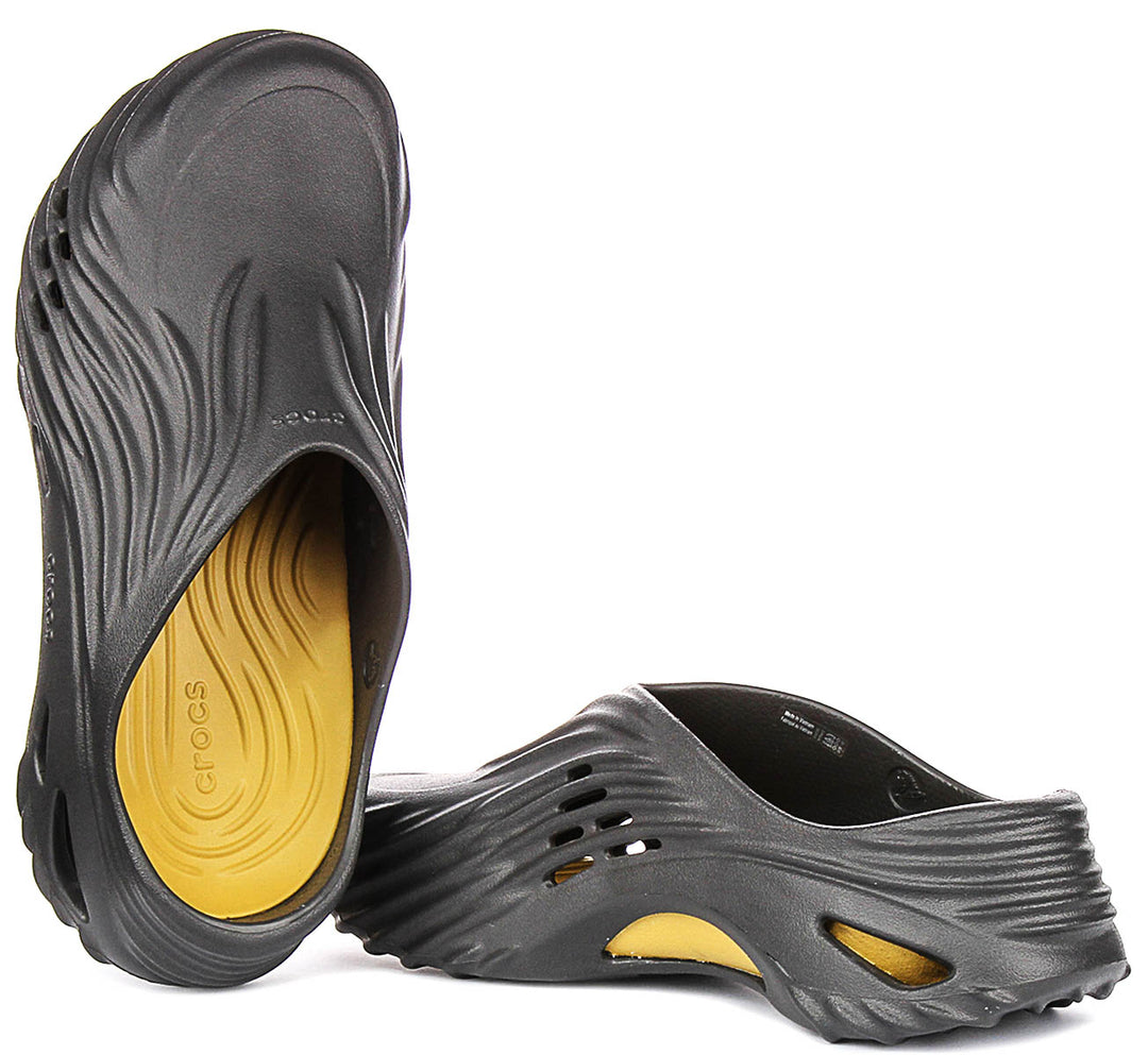 Crocs Echo Wave Noir Unisexe