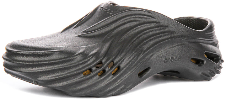 Crocs Echo Wave Noir Unisexe