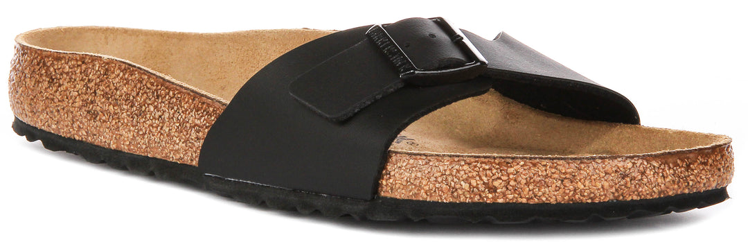 Birkenstock Madrid In Black For Women | Regular Fit