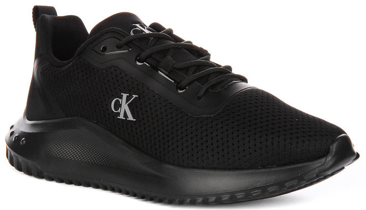 Calvin Klein Eva Runner Mix In Black For Men