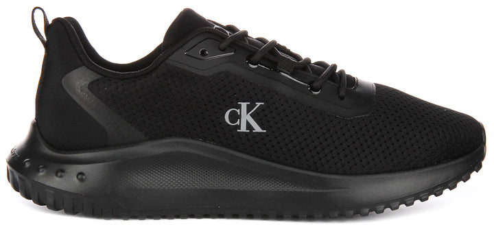 Calvin Klein Eva Runner Mix In Black For Men