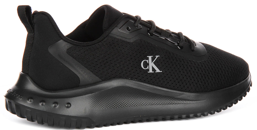 Calvin Klein Eva Runner Mix In Black For Men