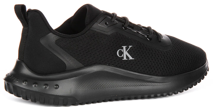 Calvin Klein Eva Runner Mix In Black For Men