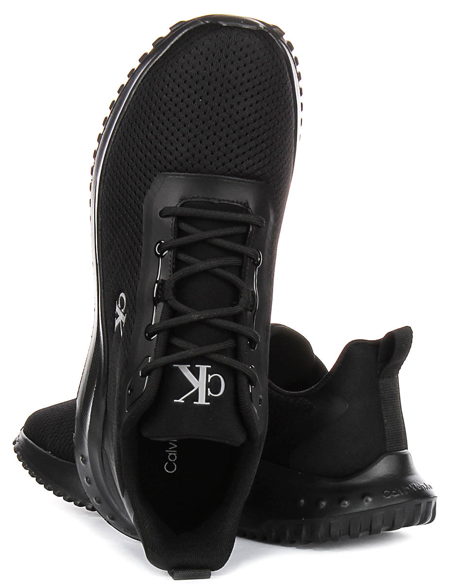 Calvin Klein Eva Runner Mix In Black For Men
