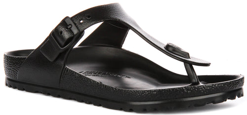 Birkenstock Gizeh EVA In Black | Regular Fit