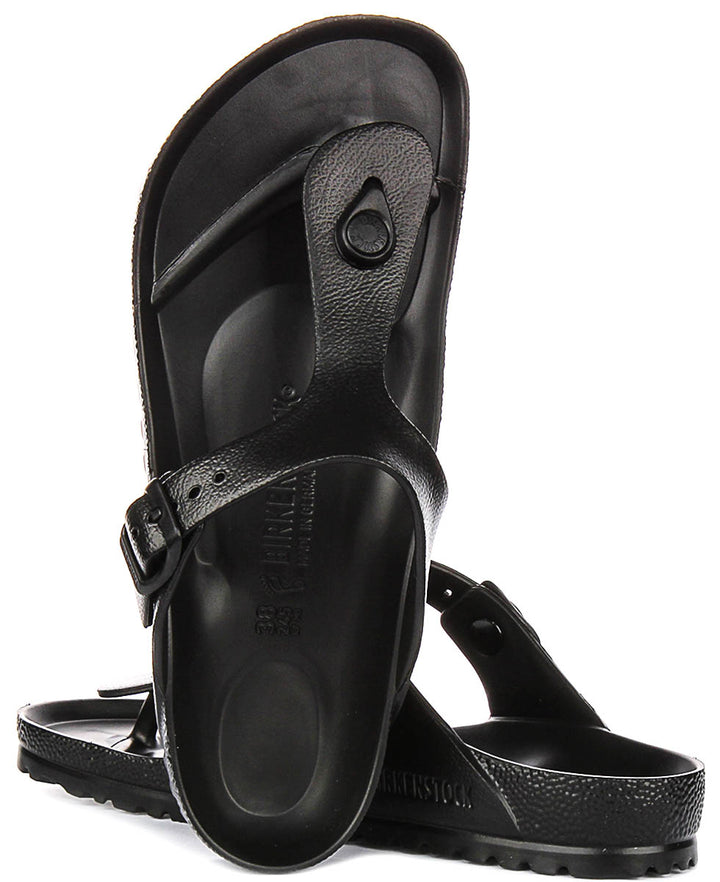 Birkenstock Gizeh Eva In Black For Unisex