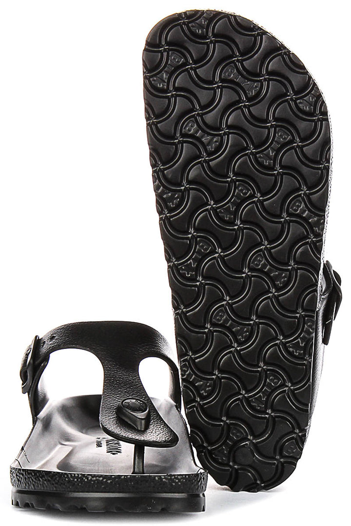 Birkenstock Gizeh Eva In Black For Unisex
