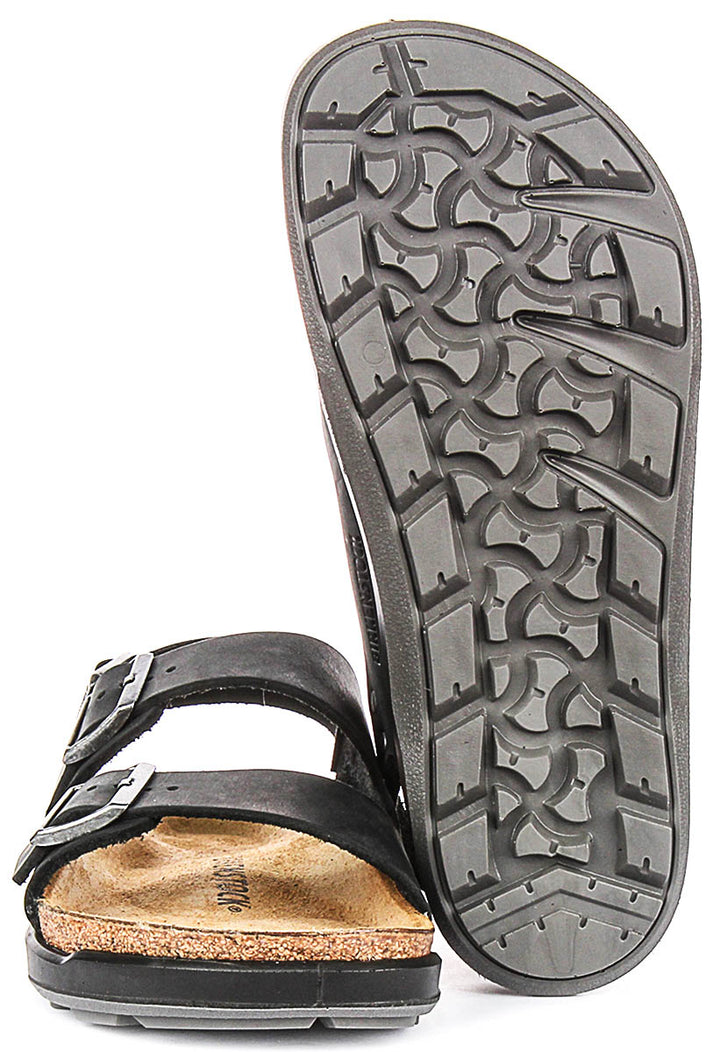 Birkenstock Milano Crosstow In Black For Unisex