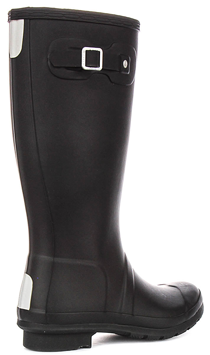 Hunter Original Tall Boots In Black For Juniors
