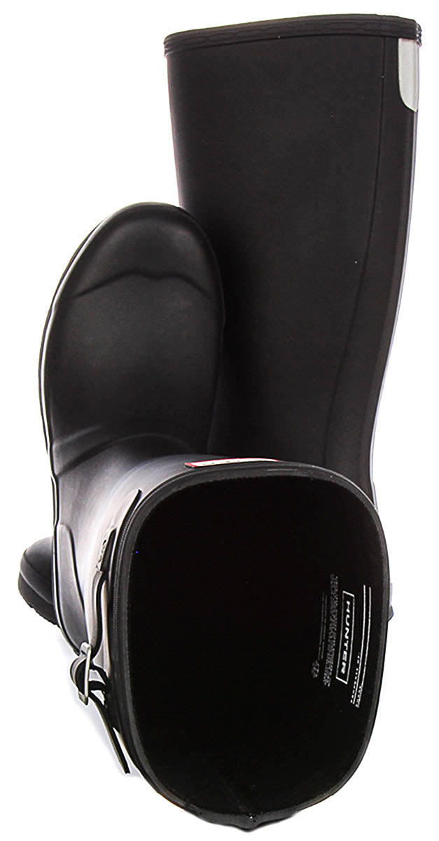 Hunter Original Tall Boots In Black For Juniors