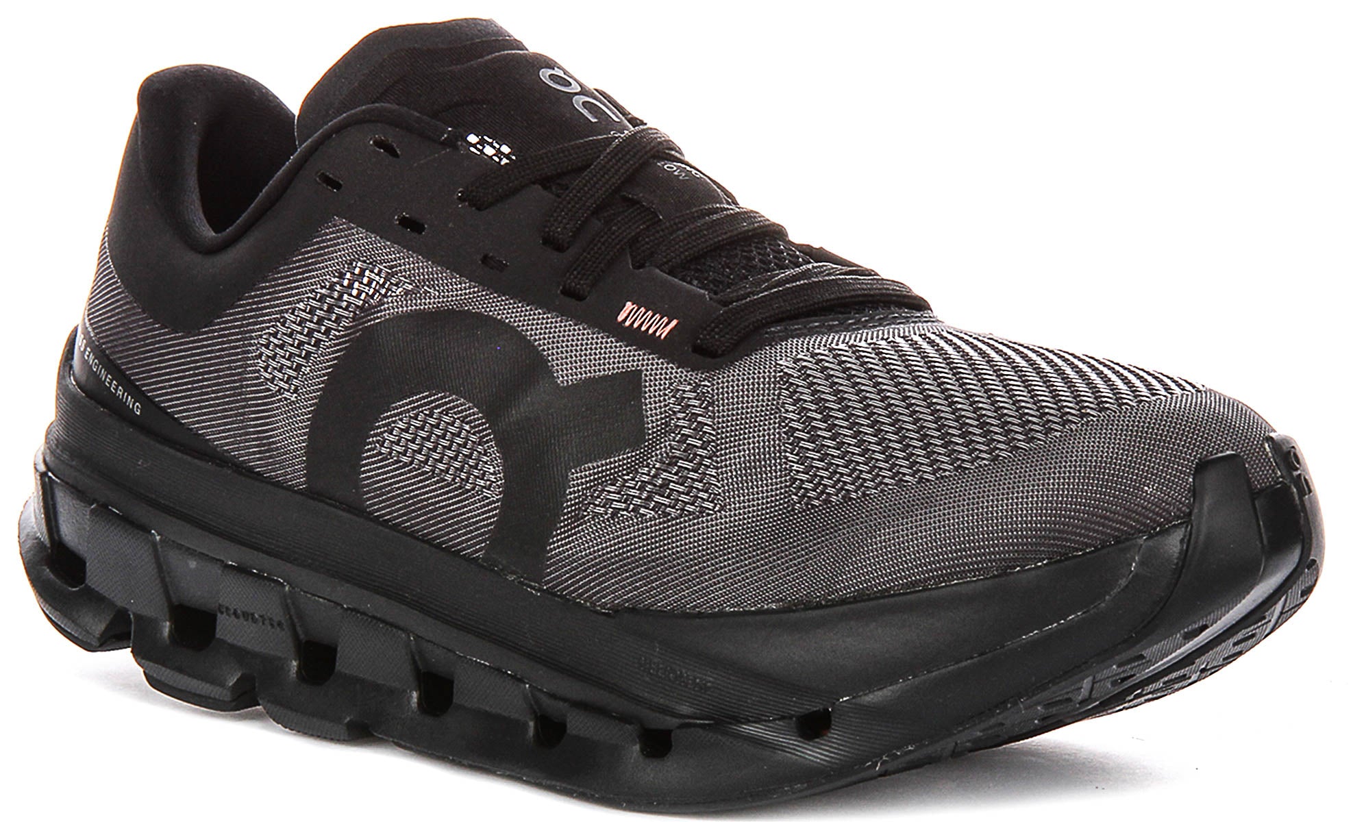On Running Cloudflow 5 In Black For Women | Lace up Trainers