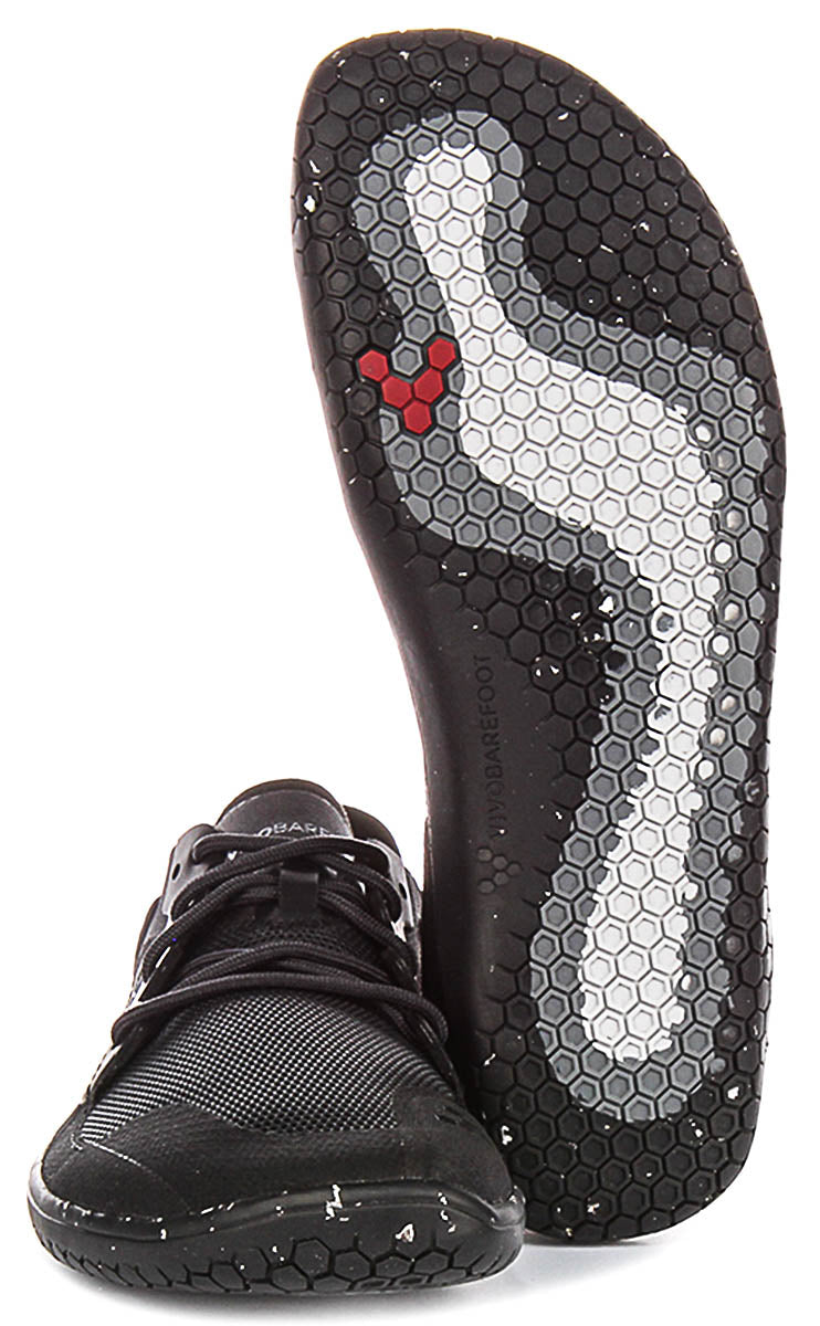 Vivobarefoot Primus Lite 3.5 In Black For Women