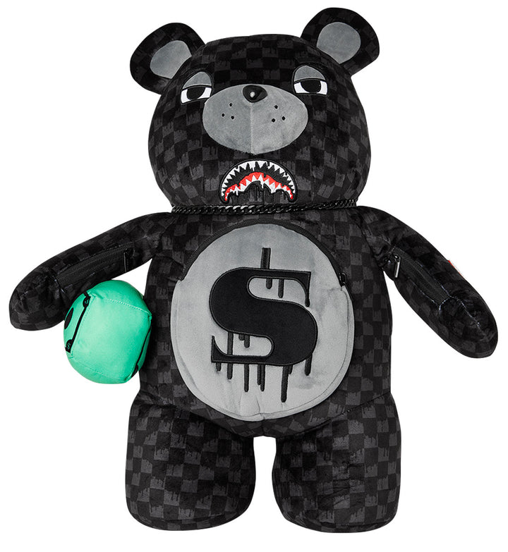Sprayground Sharks In Paris Thunderdrip Moneybear In Black