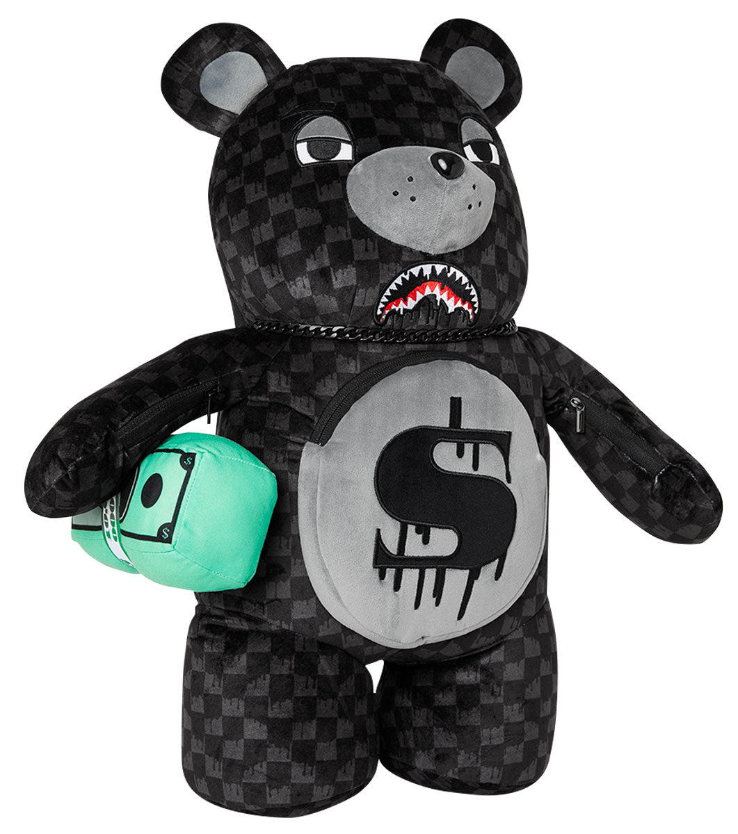 Sprayground Sharks In Paris Thunderdrip Moneybear In Black